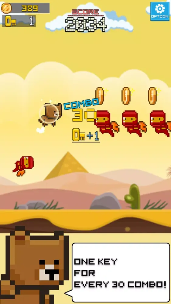 Tangkapan layar Just Jump - Infinte Arcade Battle