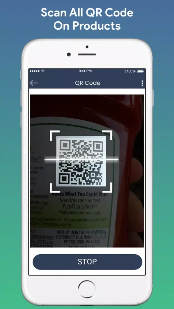 Captures d'écran de QR Barcode NFC Scanner