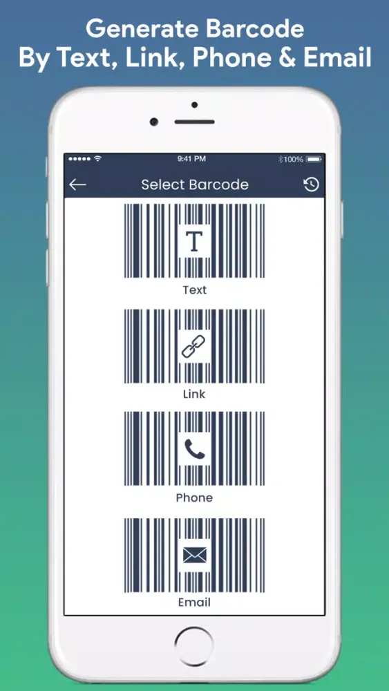 Captures d'écran de QR Barcode NFC Scanner