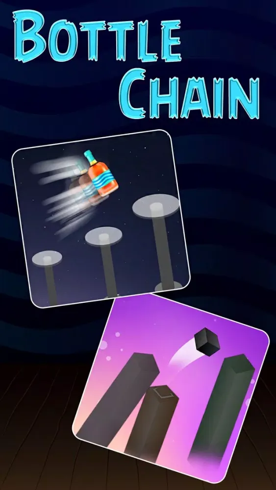 Скриншоты Bottle Chain