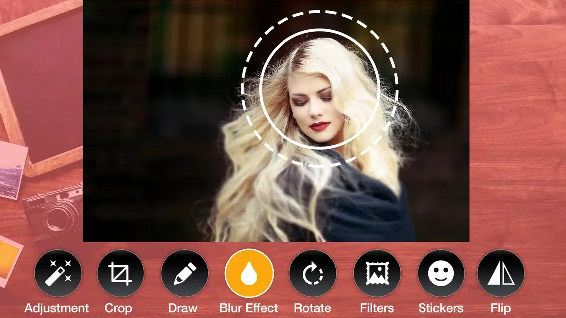 Tangkapan skrin DSLR Photo Editor
