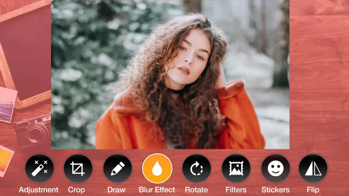 Tangkapan skrin DSLR Photo Editor
