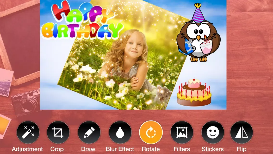 Tangkapan skrin DSLR Photo Editor