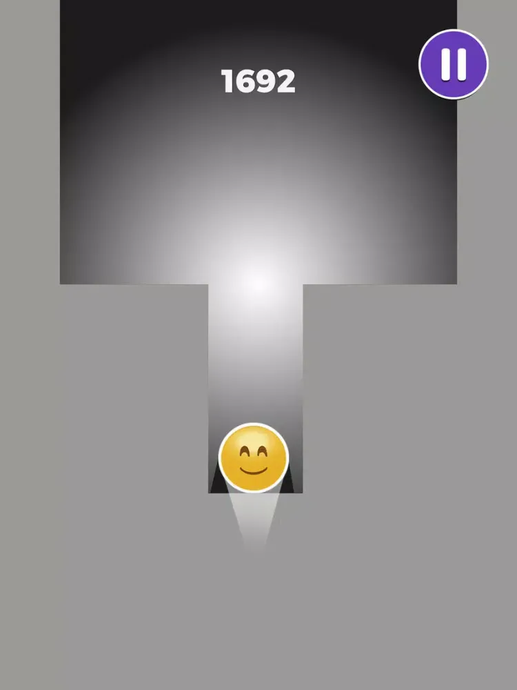 Tangkapan skrin Emoji Hurtle iPad 