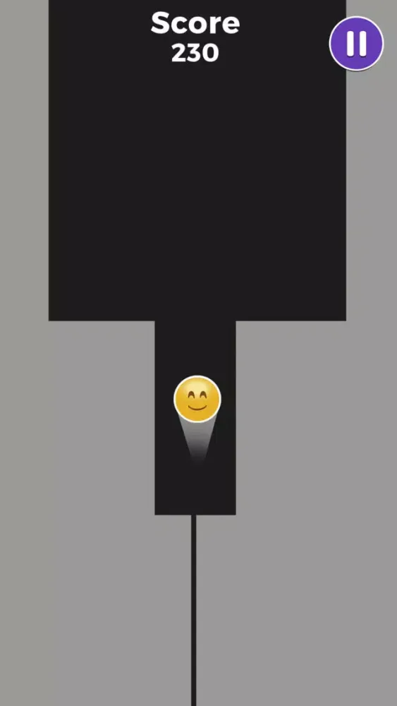 Tangkapan skrin Emoji Hurtle