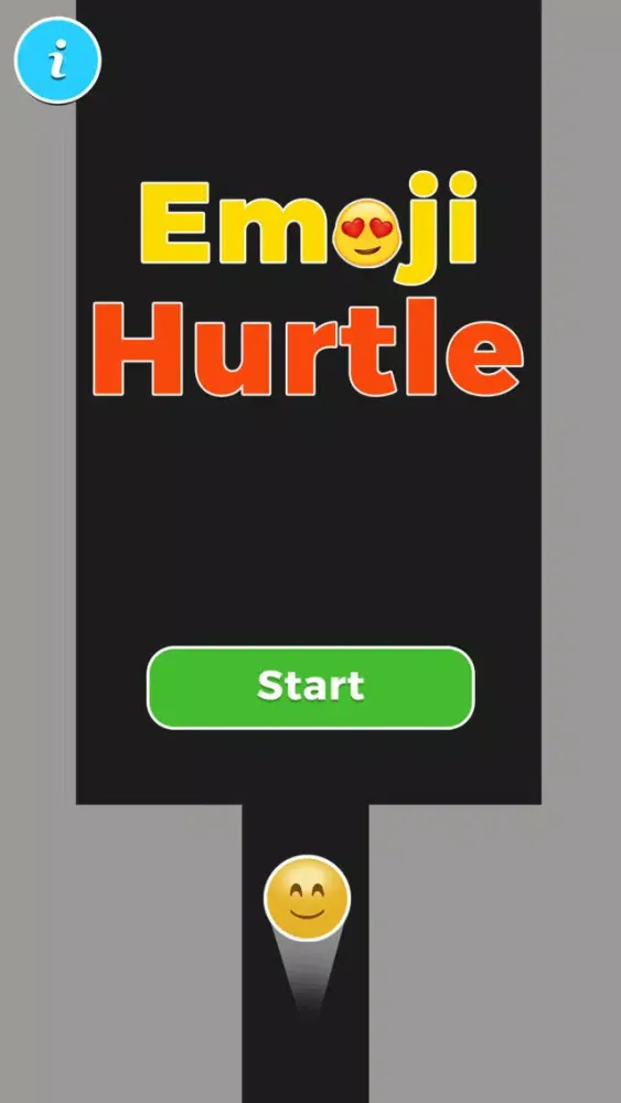 Tangkapan skrin Emoji Hurtle