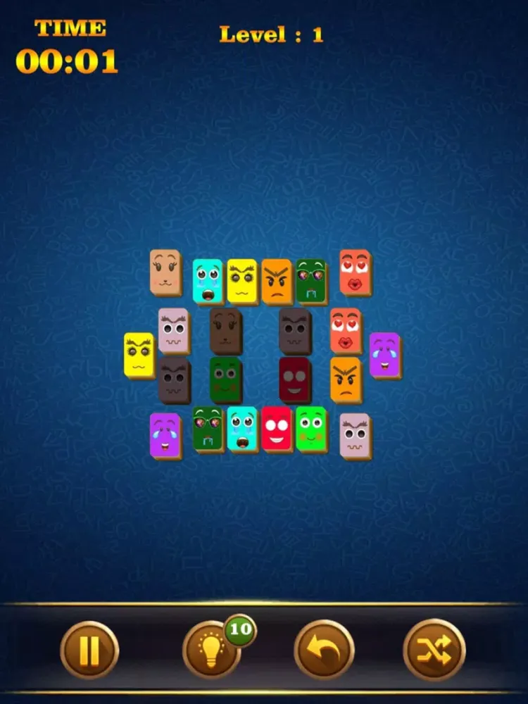 Ảnh chụp màn hình của Mahjong For Emoji iPad 