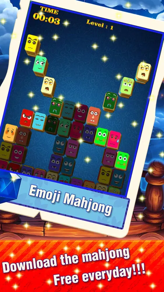 Ảnh chụp màn hình của Mahjong For Emoji