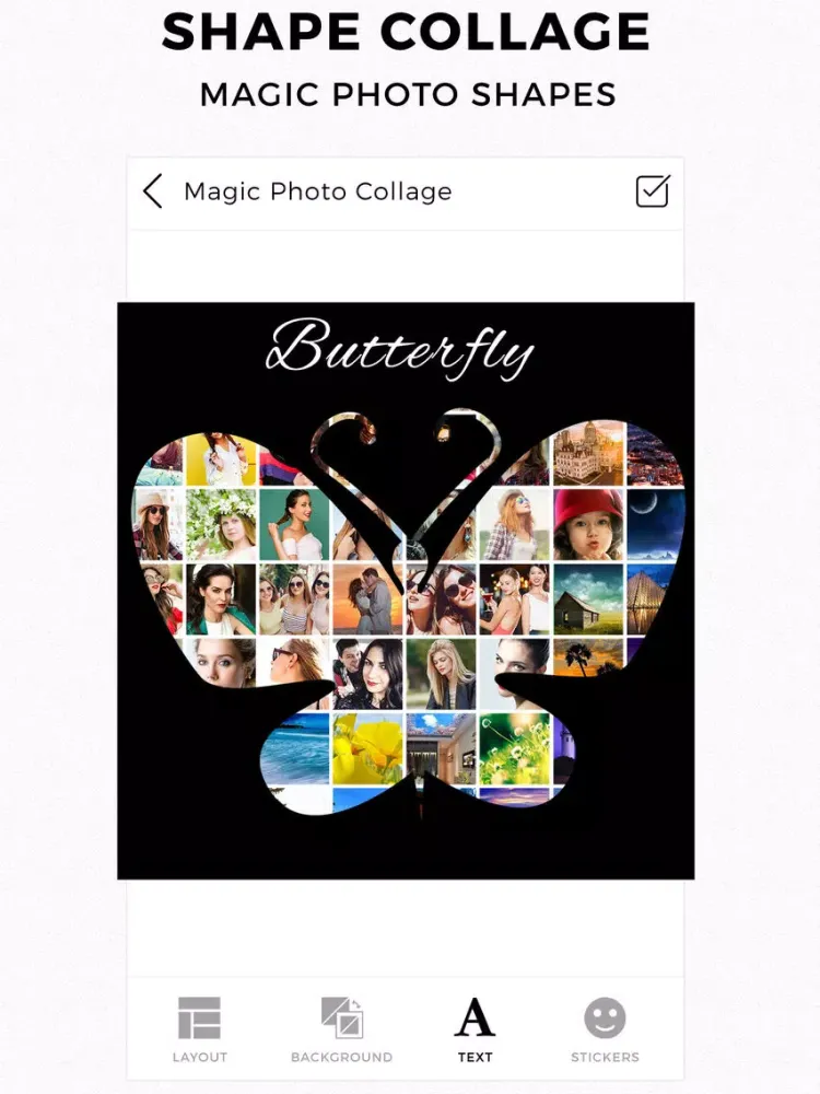 Magic Shape Collage iPad 應用截圖
