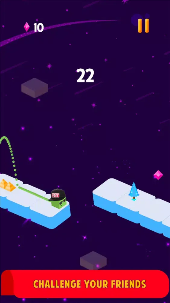 Capturas de tela do Tiles Hop