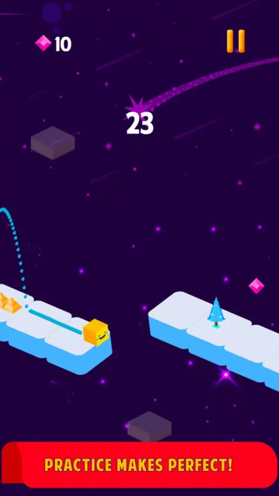 Capturas de tela do Tiles Hop
