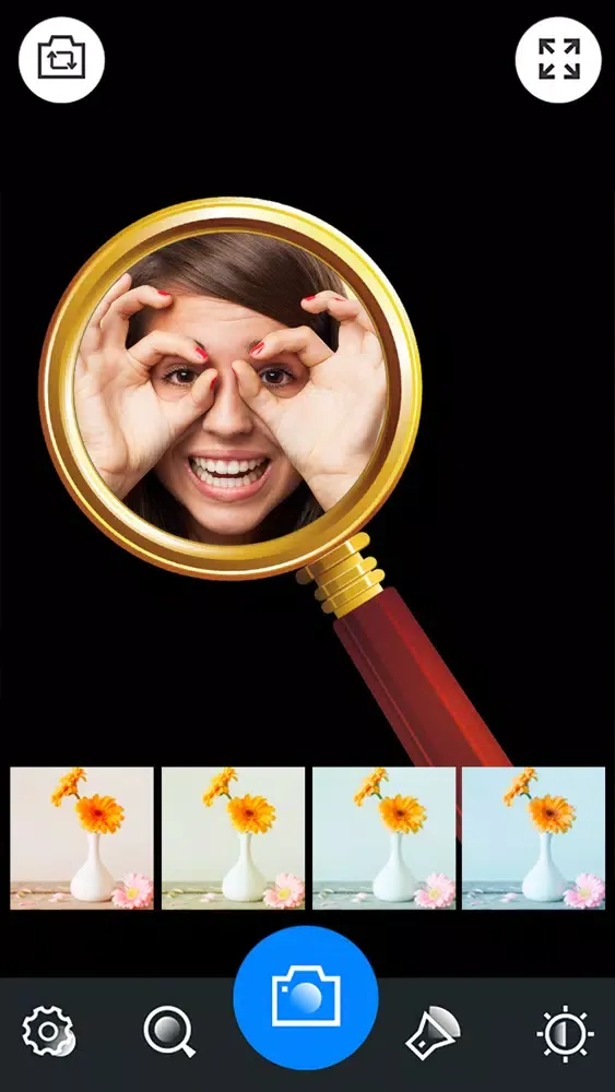 iMagniphy : Magnifier + Flash スクリーンショット