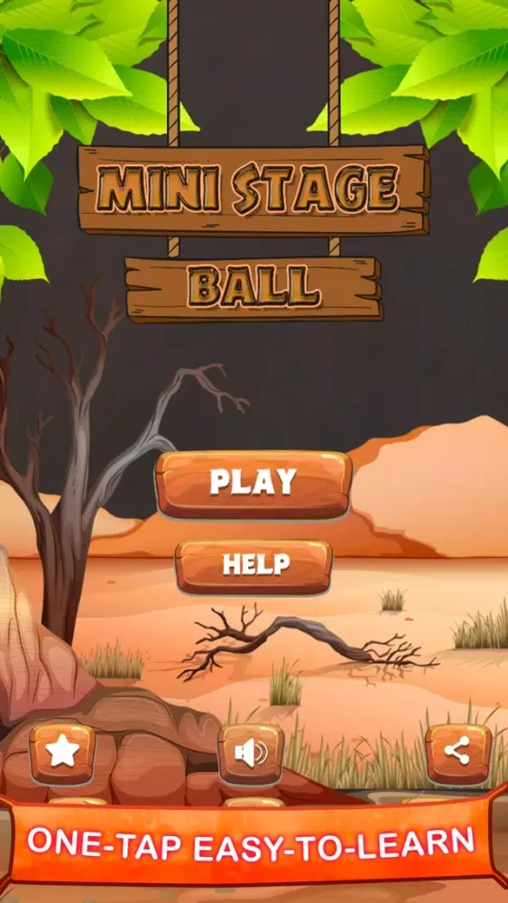 Tangkapan skrin Mini Stage Ball