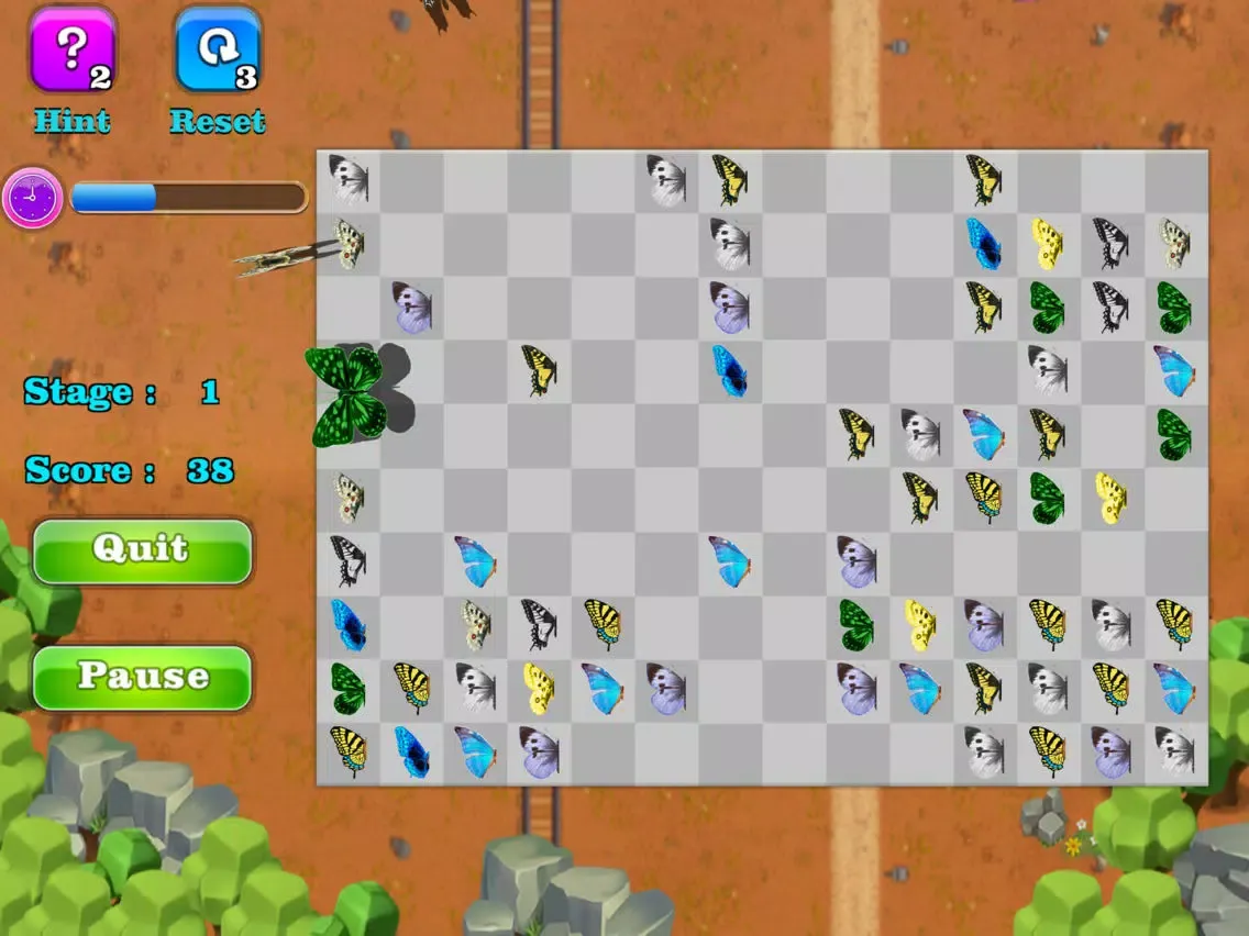 Captures d'écran de Onet Connect Butterfly iPad 