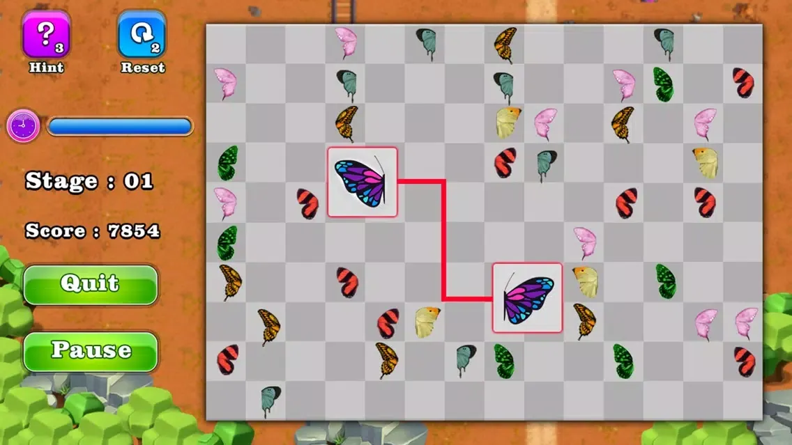 Captures d'écran de Onet Connect Butterfly