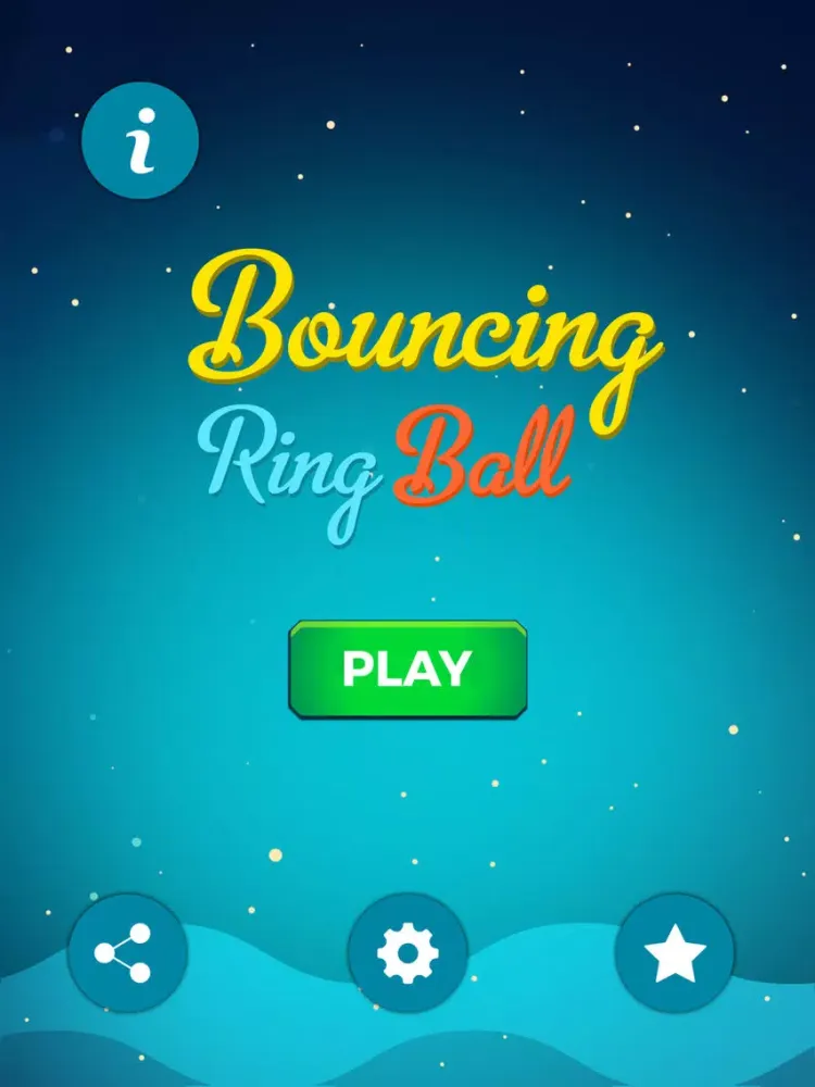 Bouncing Ring Ball iPad  スクリーンショット