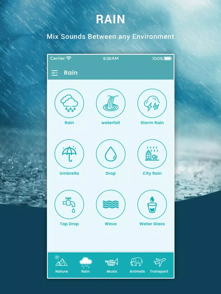Tangkapan layar Meditation Sleep : Music app iPad 
