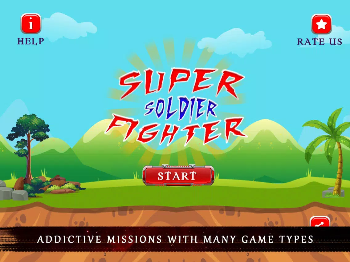Super Soldier Fighter iPad  سکرین شاٹس