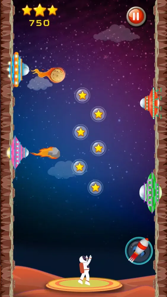 Zrzuty ekranu Spaceman : Super Endless Jump