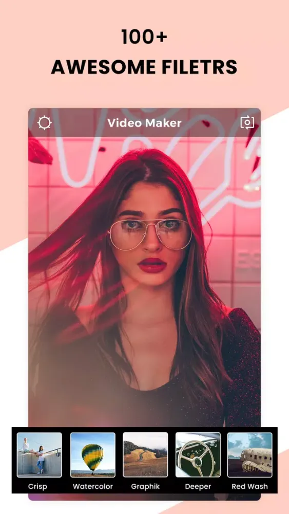 Capturas de tela do Video app - Pic & Video Editor