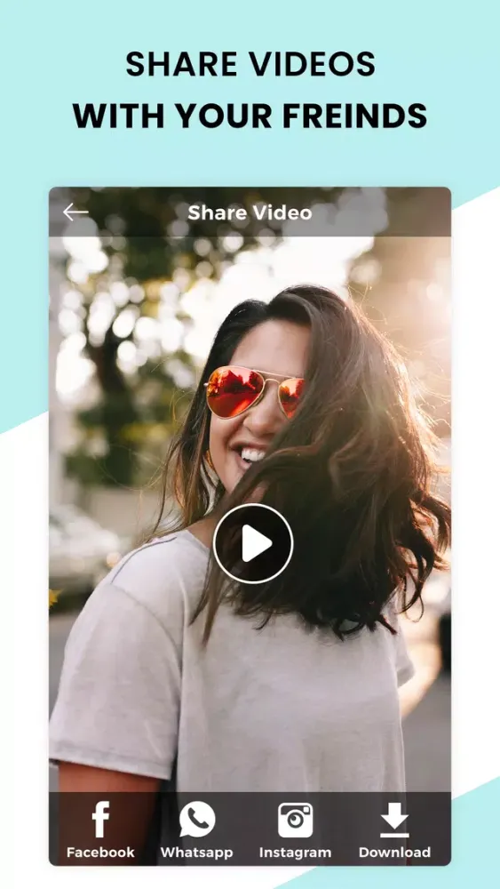 Capturas de tela do Video app - Pic & Video Editor