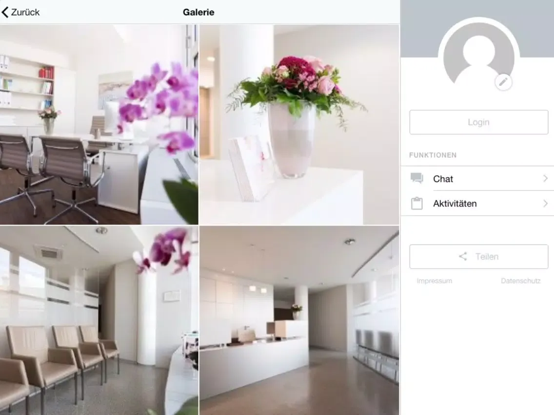 Ästhetische Chirurgie iPad  스크린샷