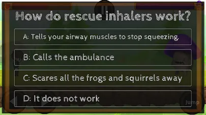 ASTHMAXcel Adventures スクリーンショット