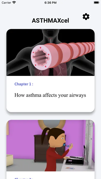 ASTHMAXcel スクリーンショット