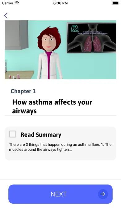 ASTHMAXcel スクリーンショット