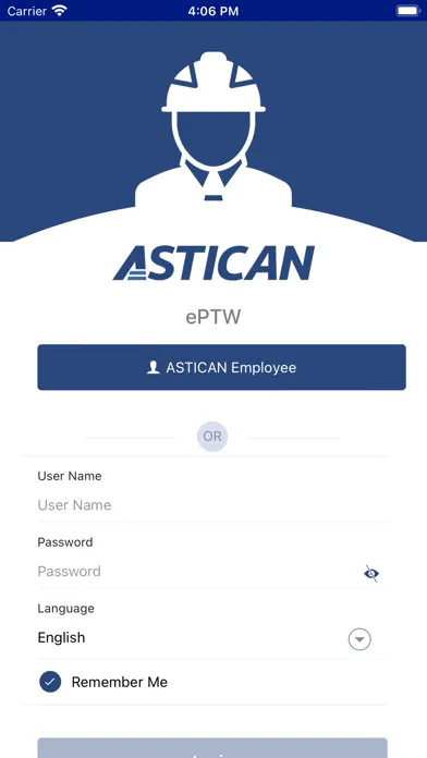 ASTICAN ePTW應用截圖