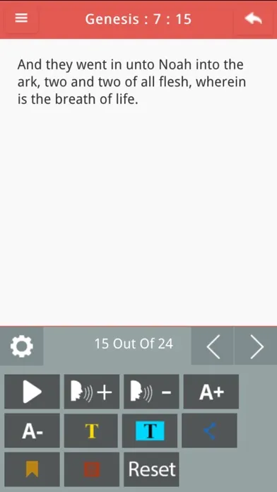 Bible KJV with Audio Screenshots
