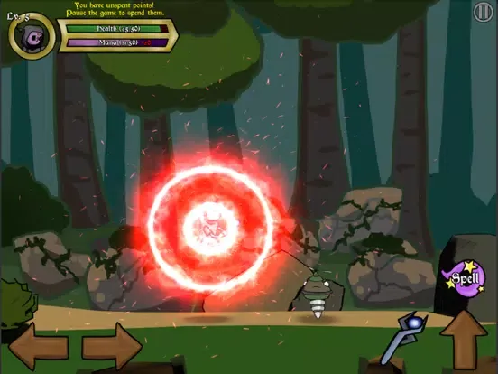 Capturas de tela do Spell Sigil iPad 