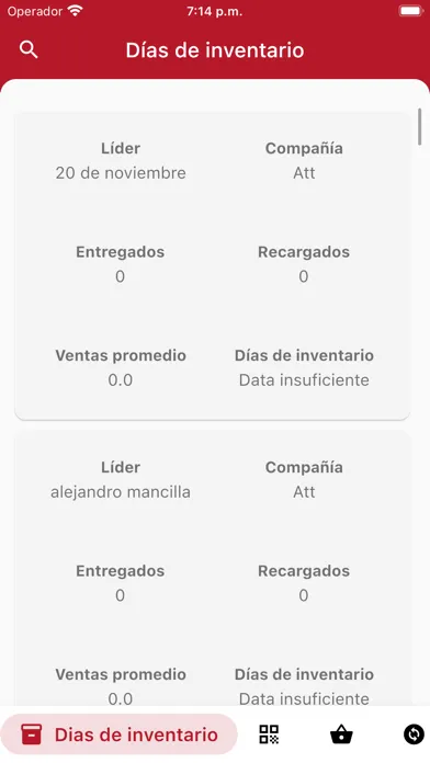 Capturas de tela do Recargas GSMoviles
