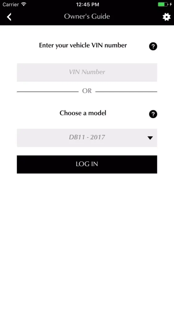 Aston Martin Owner’s Guide スクリーンショット