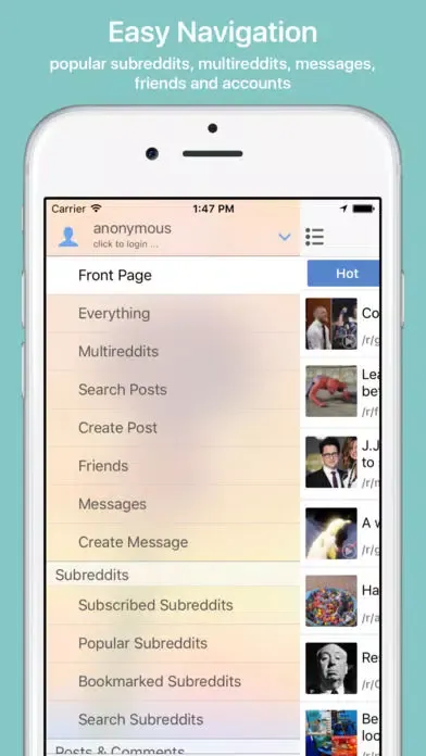 Скриншоты ReddIdeal for Reddit - Pics, Videos & Multireddits