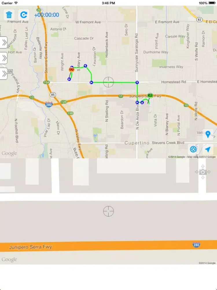 Navi for a walk iPad  스크린샷