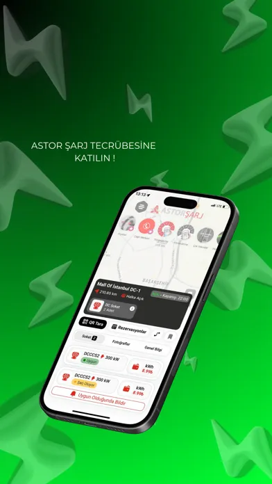 Tangkapan layar Astor Şarj