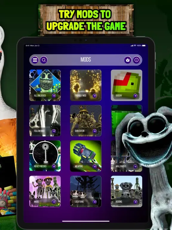 Zoonomaly Game iPad  Screenshots