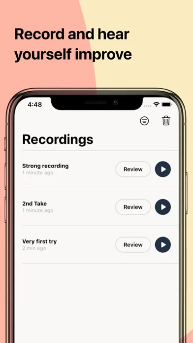 Astound - Voice & Speech Coach Screenshots