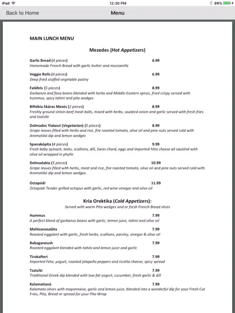 تصاویر Asteria Grill iPad 