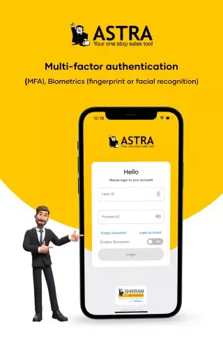 Capturas de tela do ASTRA - SLIC