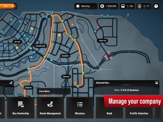 Bus Simulator Lite iPad  스크린샷