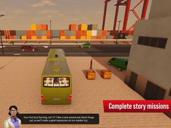 Bus Simulator Lite iPad  스크린샷