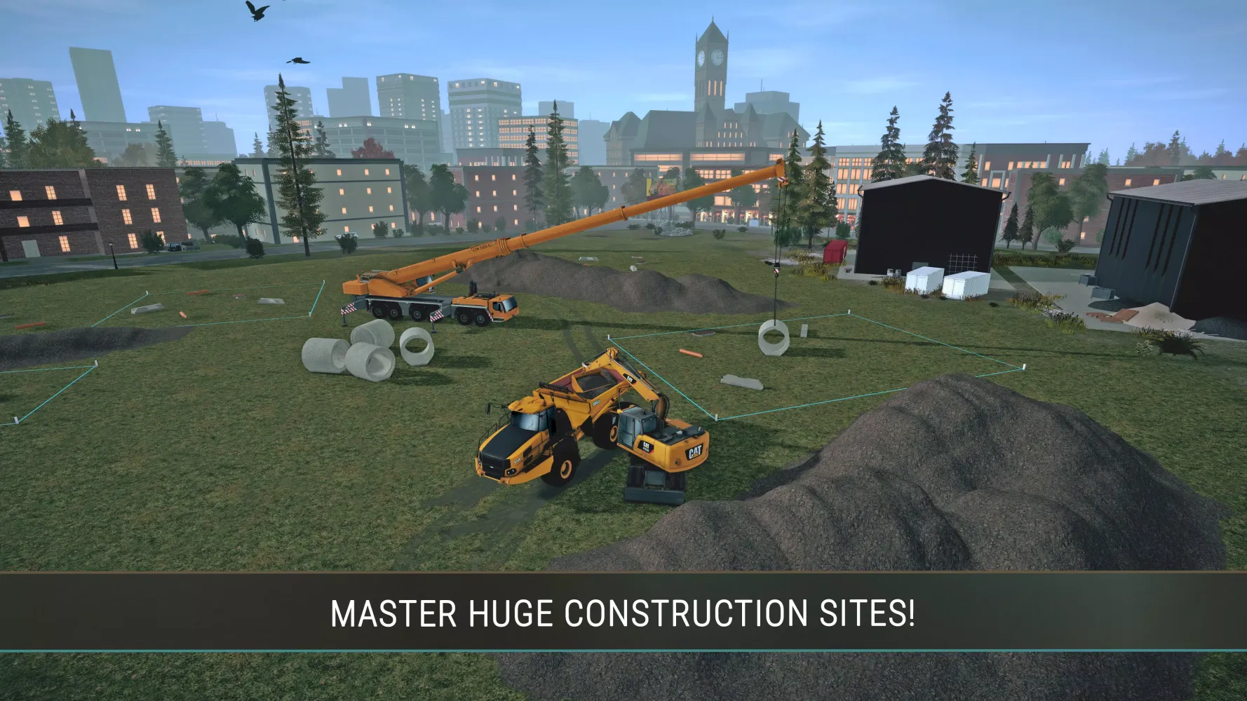 Construction Simulator 4 Lite Screenshots