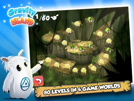 Gravity Island - Shiro's Adventure iPad  स्क्रीनशॉट