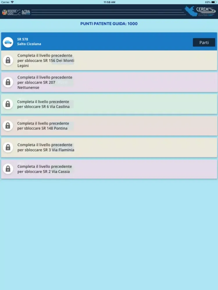 Скриншоты Sicurezza in gioco iPad 