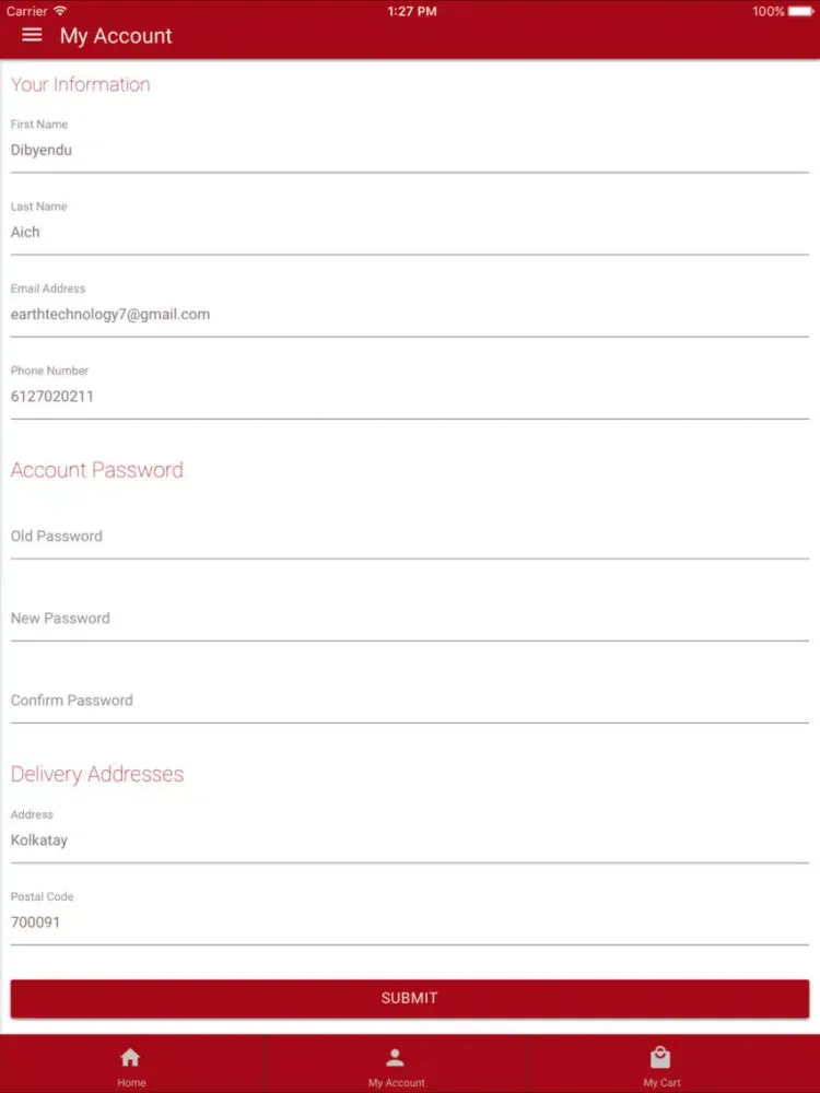 Скриншоты AstralEAT iPad 