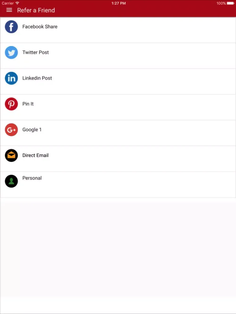 Скриншоты AstralEAT iPad 