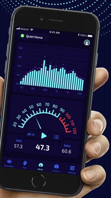 Tangkapan skrin dBPocket Digital Decibel Meter