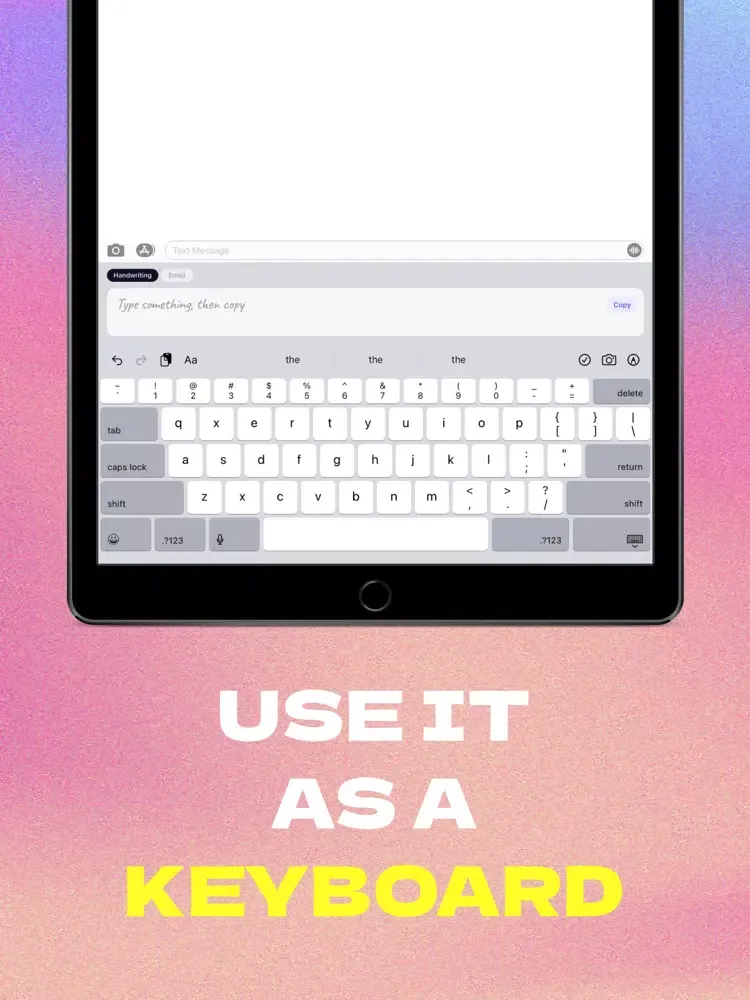 Captures d'écran de Fontory: Create Your Own Font iPad 
